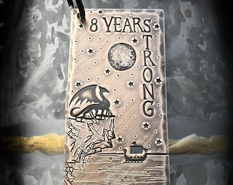 Bronze Anniversary Gift, 8th Anniversary Gift, Anniversary Gift for men, gift for women, anniversary couples gift, 8 year anniversary gift