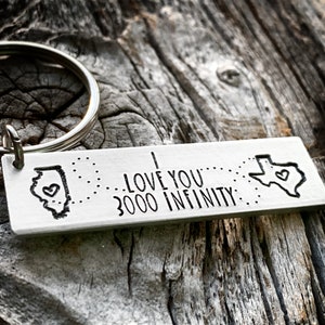 Long distance relationship gift for boyfriend, gift for him, i love you 3000 infinity, husband gift, gift for dad, Christmas gift father son