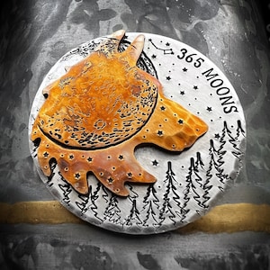 Ficha de sobriedad de lobo de bronce envejecido, ficha de sobriedad, moneda de sobriedad, regalo de sobriedad alcohólica, regalo de sobriedad para él y para ella, regalo de recuperación
