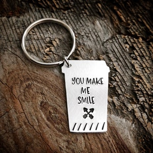 Coffee Keychain Coffee Lovers Gift Coffee Humor Keychain Java Keychain Coffee Bean Gift Coffee Jewelry Coffee Lovers gift idea caffeine gift