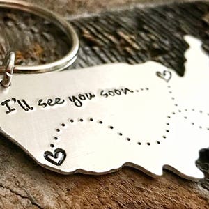Long Distance Friendship, I&#39;ll see you soon gift, Going away gift, Going away to college gift, College Present, Bestie Gift, Best Friends
