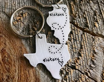 Schwestern Geschenk Geschenk für Schwester Seelenschwestern Geschenk beste Freunde Geschenk Fernbeziehung Fernfreundschaft Geschenk Schwester Geschenk