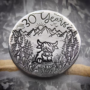 Sobriety Token, Sobriety Coin, Recovery Token, AA Medallion, Sobriety Gift for Husband, Gift for Men, Sobriety Chip, AA, NA Recovery , Sober