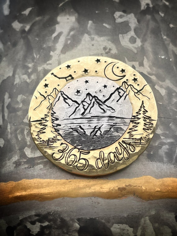 Sobriety chip, sobriety token, sobriety coin, recovery token, recovery chip, recovery gift, sobriety gift, aa medallion