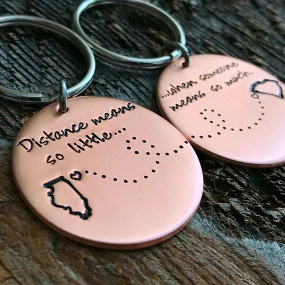 Long Distance Relationship Gift Couples Gift Boyfriend Girlfriend