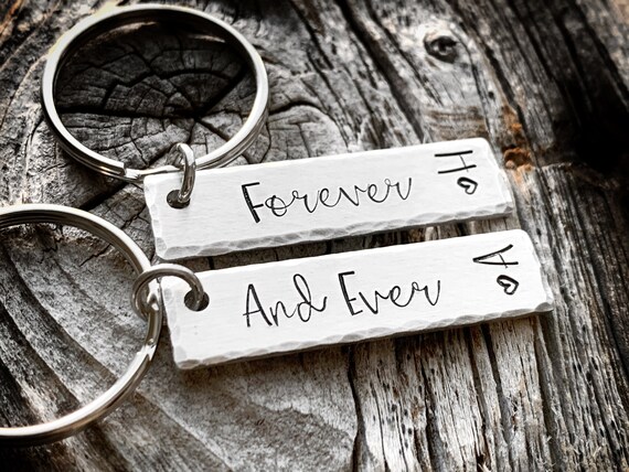 Cupples Meant to Be Aluminum Rectangle Key tag Cupples Meant to Be Aluminum Rectangle Key tag