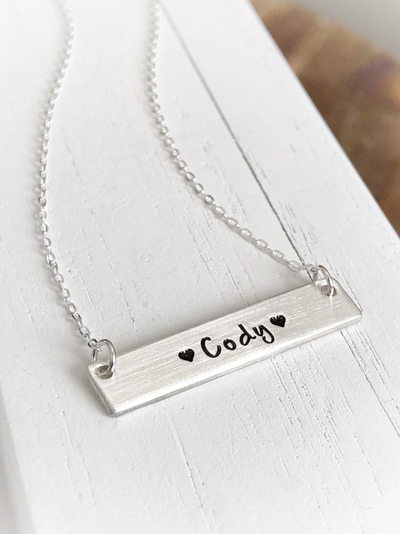 Personalized Mothers Day Gift, Mothers Necklace, Childs Name