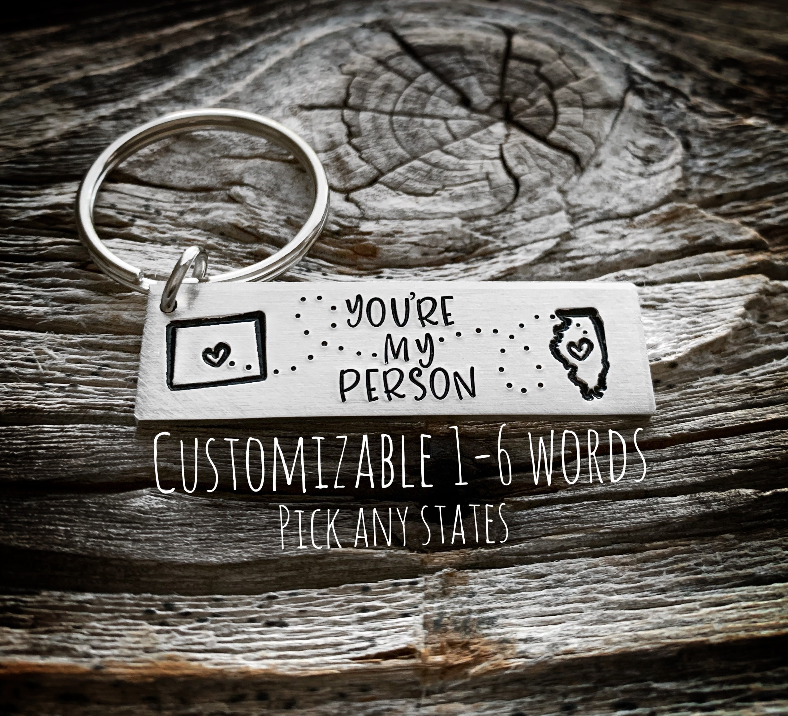 You're My Person, Best Friend Gift, Best Friend Keychain, Bestie …
