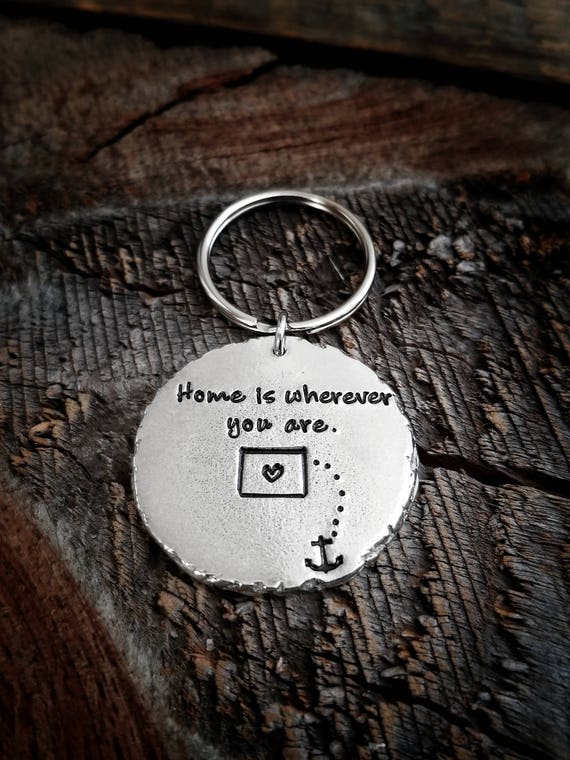 etsy long distance keychain