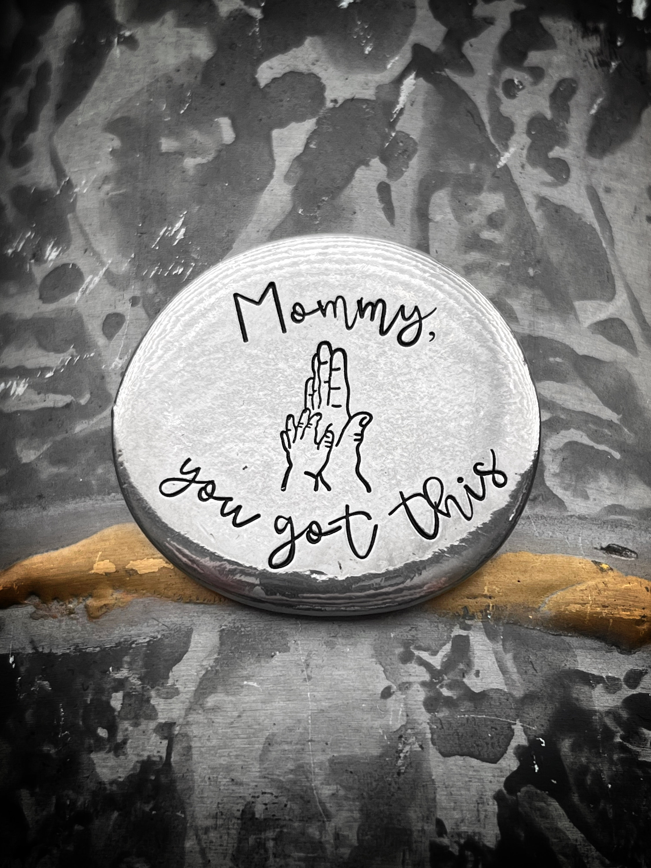 Nüchternheits-Geschenk Für Mama – Edelstahl-Brieftaschenkarte Mit Inspirierendem Spruch, AA Recovery Andenken