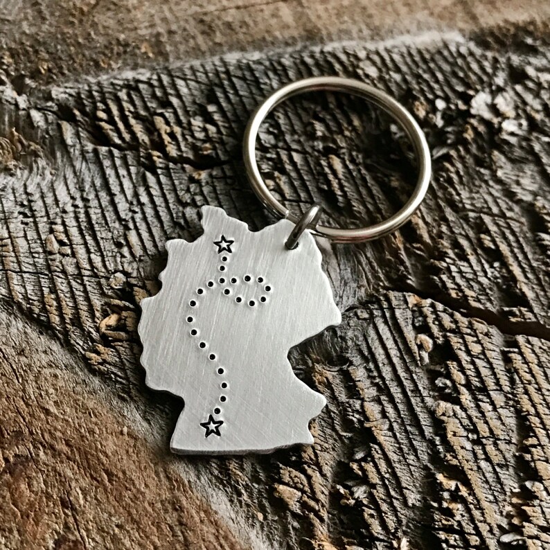 Germany Keychain Any Country Keychain State Keychain Europe Etsy