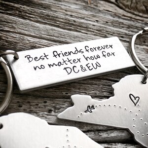 Long distance friendship gift, best friends gift, gift for best friends, best friends forever gift, moving away gift, friendship gift, BFF