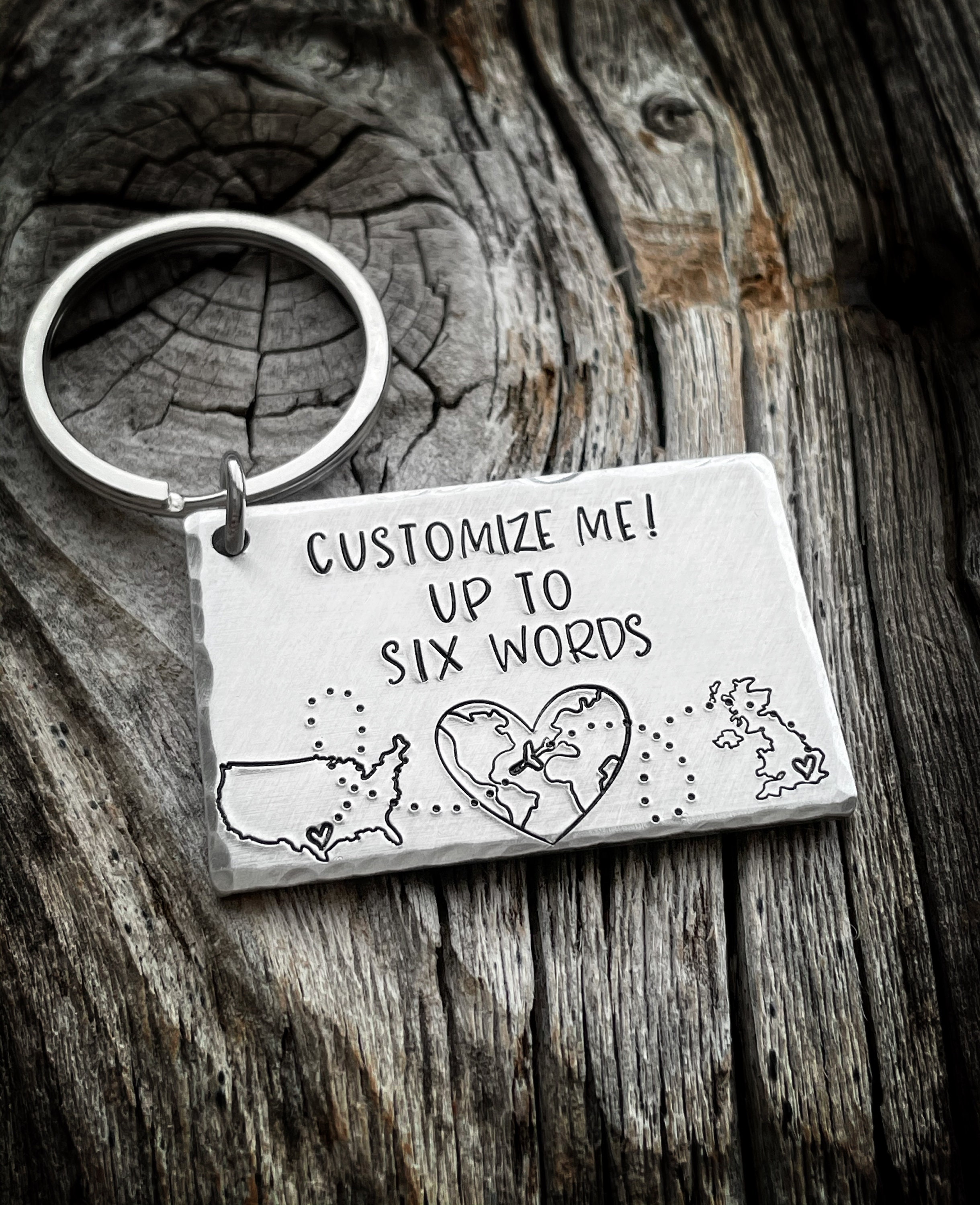 カスタマイズされたキーチェーン遠距離友情ボーイフレンド