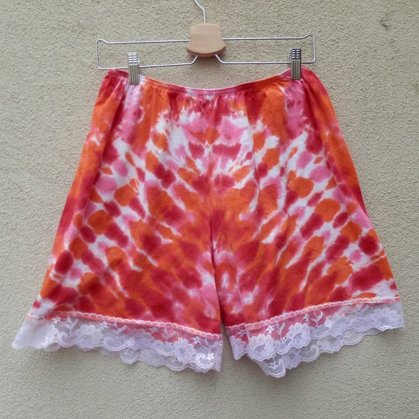 Scarlet, Tangerine and Rose Pettipants - XL