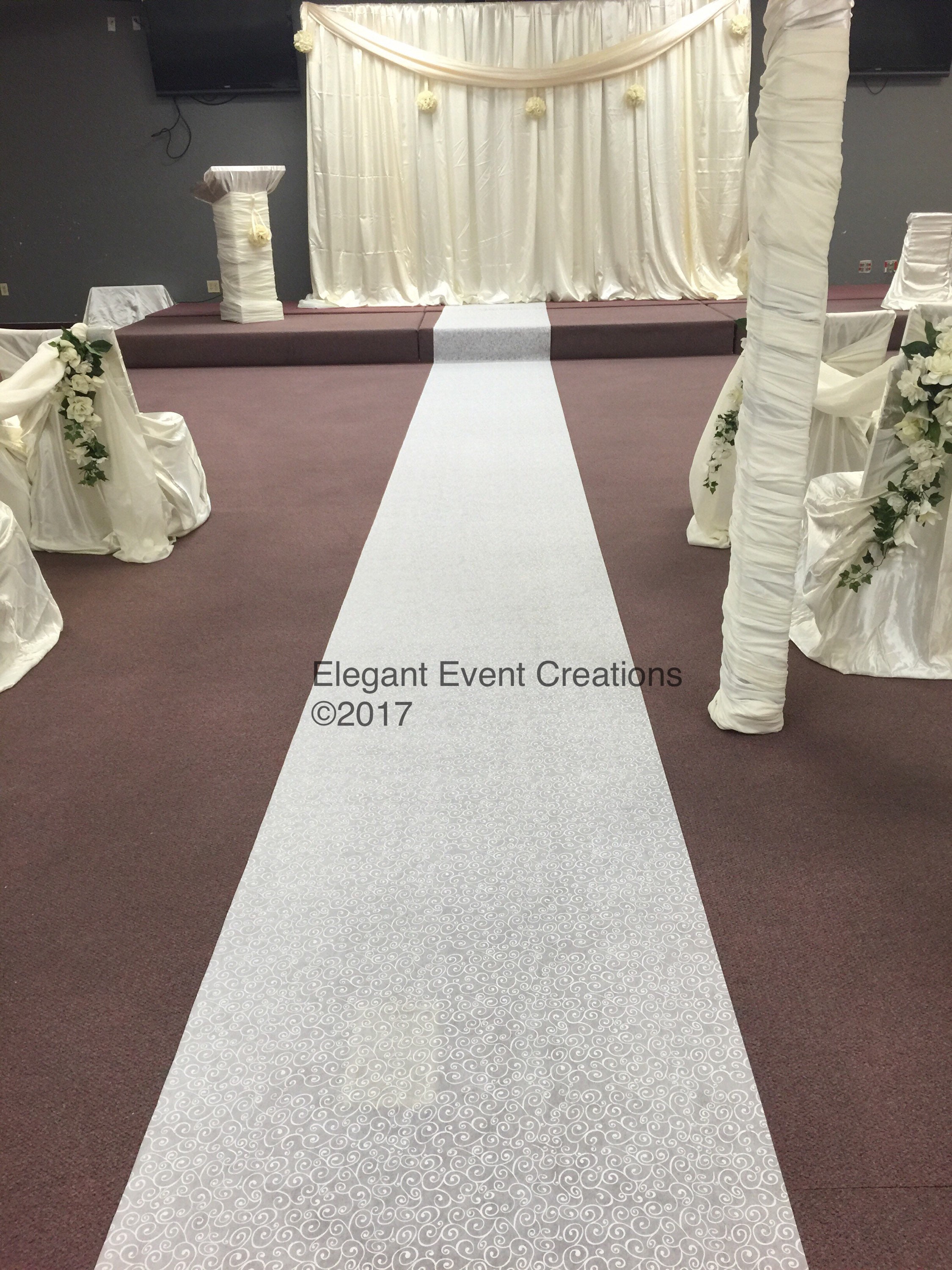 French Lace Aisle Runner/Weddings/Ceremony/Aisle/Decoration Etsy