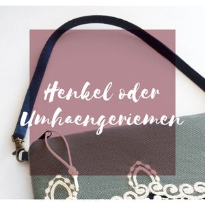 Henkel oder Umhängeriemen für deine Clutch Bild 1