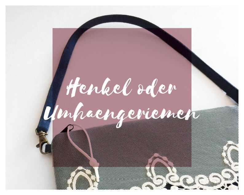 Henkel oder Umhängeriemen für deine Clutch Bild 1