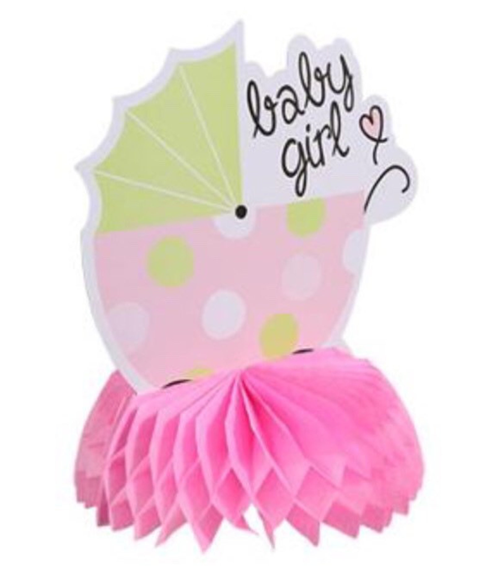 Baby Shower Kit 2 Tier Baby Girl Diaper Cake 12 Cupcake Etsy