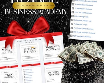 Royale Business Academy with Master Resell Rights: Business Courses that you can resell for profit or learn from to master tons of skills.