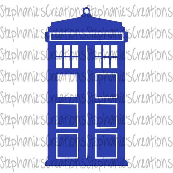 Tardis Svg Doctor Who Printable Etsy