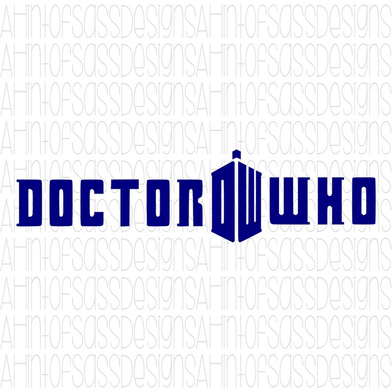 Download Doctor Who SVG // Printable | Etsy