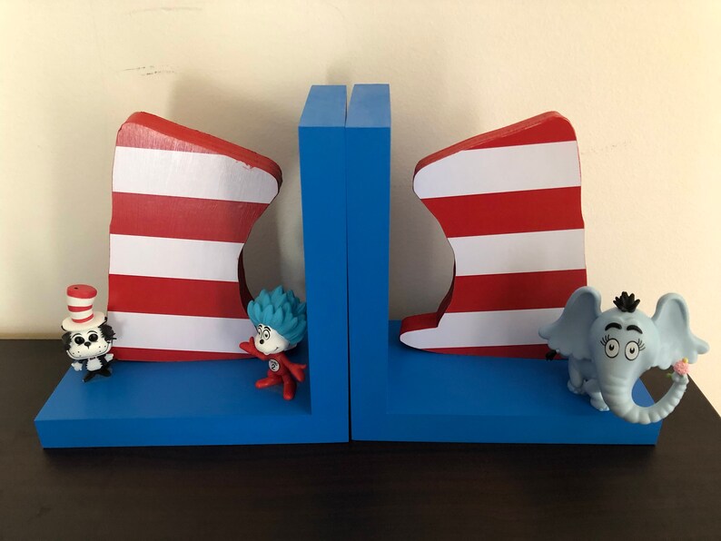 Nursery decor nursery bookends Kids bookends kids room Etsy