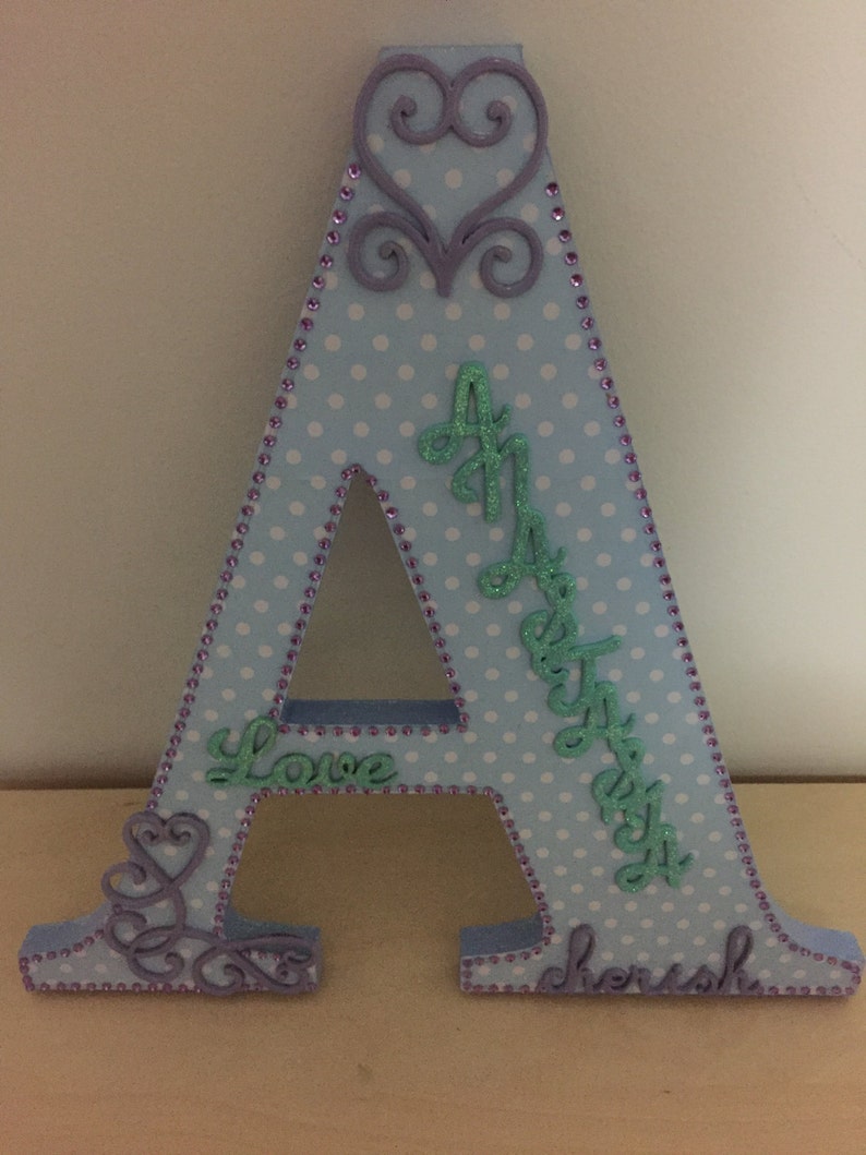 Personalised kids name sign personalised name plaque
