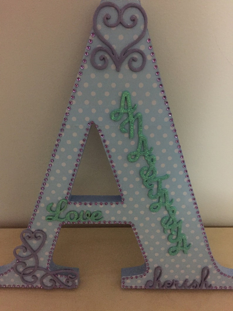 Personalised kids name sign personalised name plaque