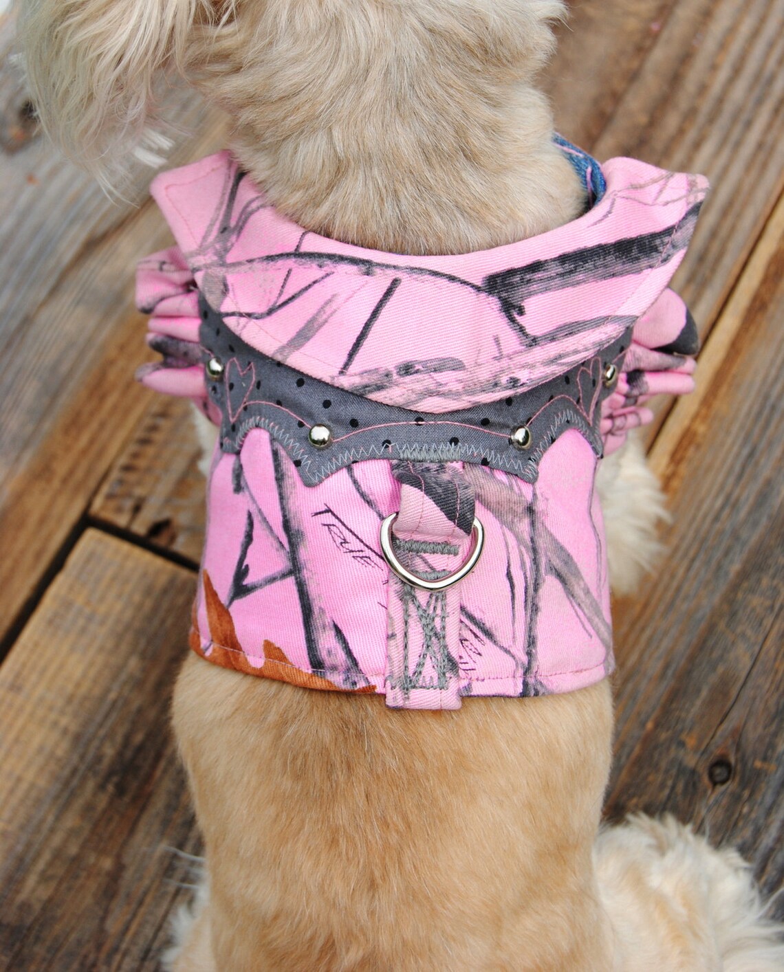 Pink Camo Dog Harness Pink Realtree Dog Harness Pink Camo Etsy