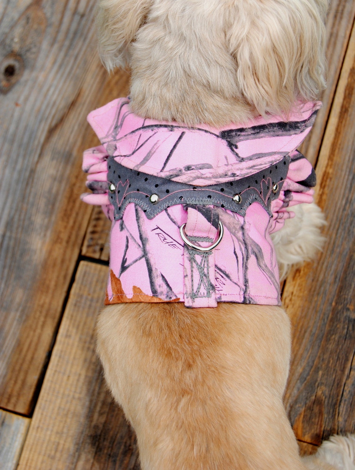 Pink Camo Dog Harness Pink Realtree Dog Harness Pink Camo Etsy