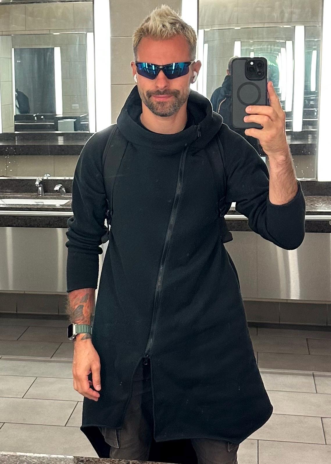 Assassin Asymmetrical Zip Hoodie | Reversible Jersey Festival