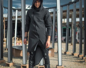 Assassin Asymmetrical Zip Hoodie | Reversible Jersey Festival