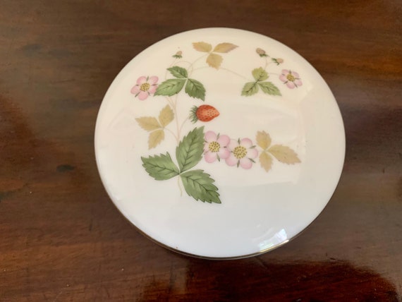 Boîte Wedgwood – Peony Wild Strawberry – Porcelaine – Scatola Originale