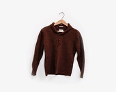 100 Shetland Wool Sweater S