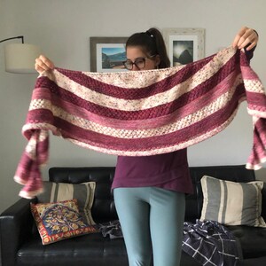 Bramble Berry Shawl Knitting Pattern