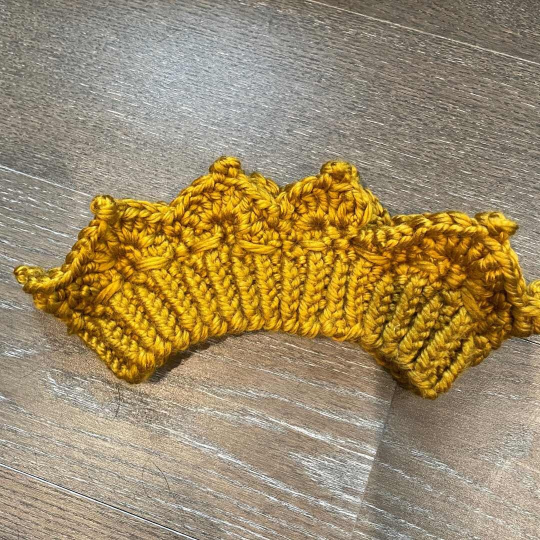 Princess Crown Ear Warmer Knit and Crochet Pattern Etsy Canada