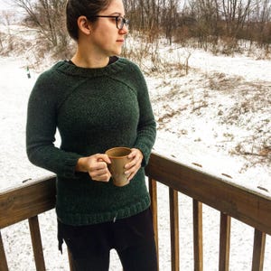 Plain Jane Knitted Sweater Knitting Pattern