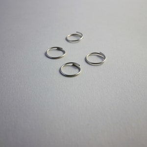 Bagues de phalange minimalistes en argent sterling nombre au choix ajustable image 7