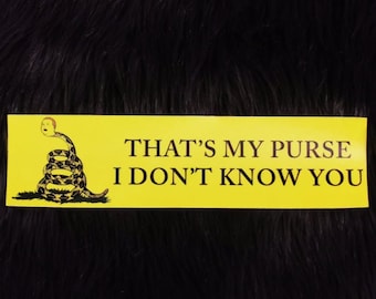 King of the Hill Bumper Sticker: Bobby Hill, Gadsden Flag Parody