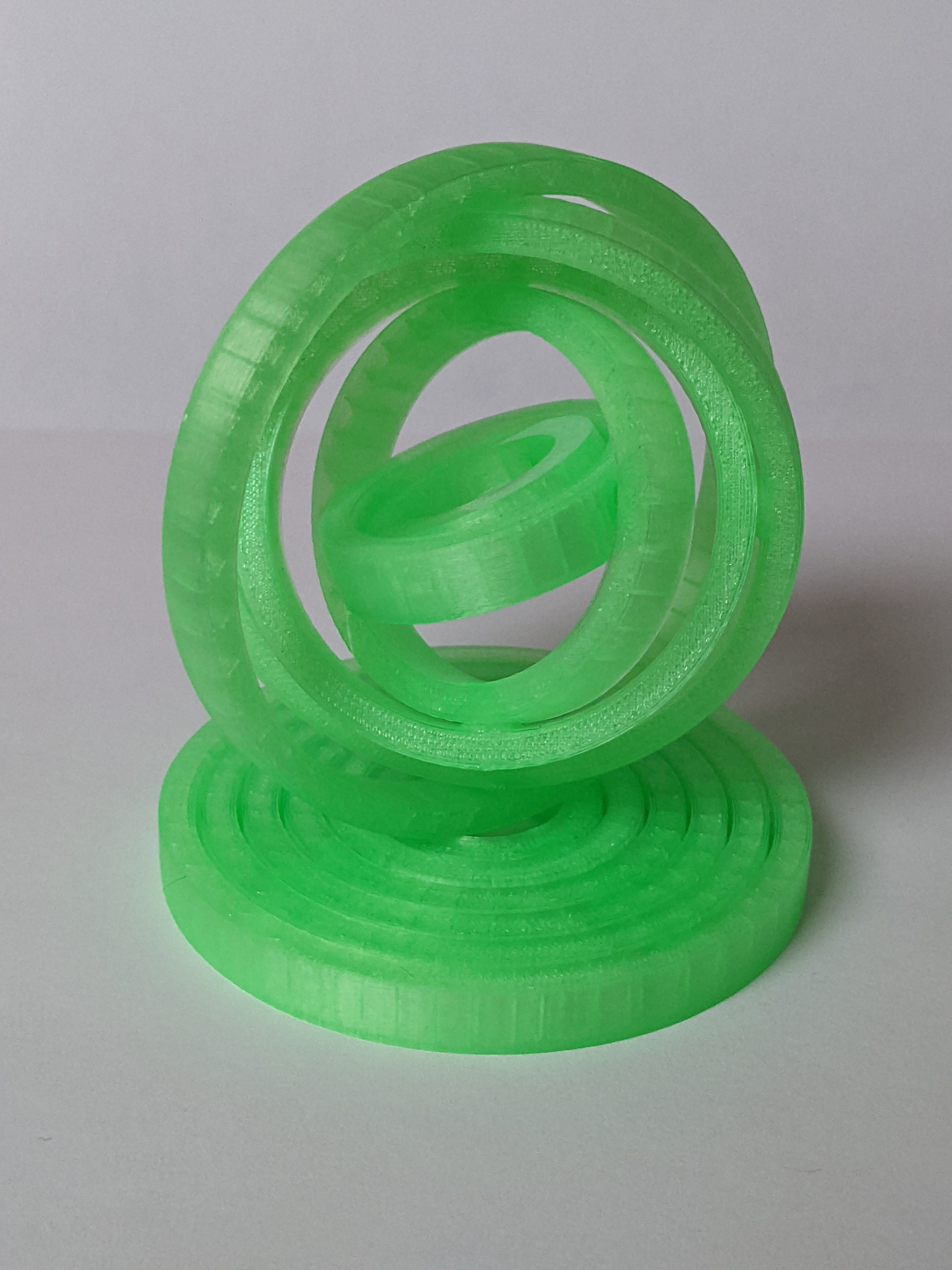 Spinning Gyro, Fidget Spinner, Fidget Toy, Spinning Top, Stress Relief Toy,  Sensory Toy, ADHD Toy, Anxiety Toy, Worry Toy, 3D Print 