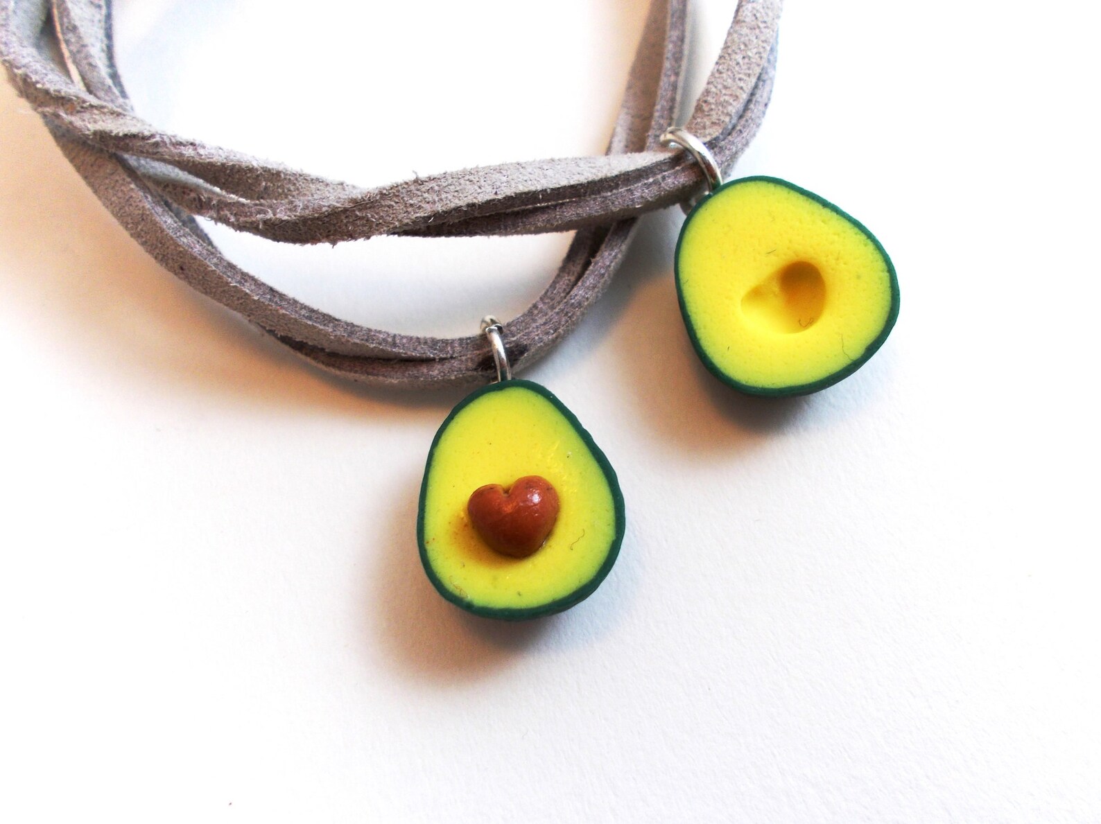 BFF Avocado Bracelets Avocado jewelry Best friend Bracelets Etsy