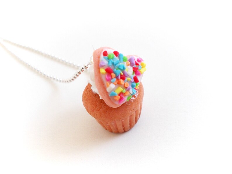 Cupcake Necklace