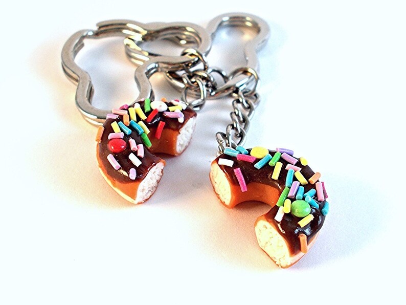 Bff Donut, Best Friend Keychain image 2