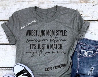 Download Wrestling mom | Etsy