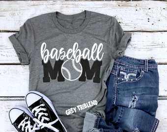 baseball mom tees