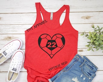 Custom Personalized Softball Mom Glitter Womens Racerback Tank Top Support Your Team Daughter Any Number Any Colors Lets Play Ball Spirit Wear