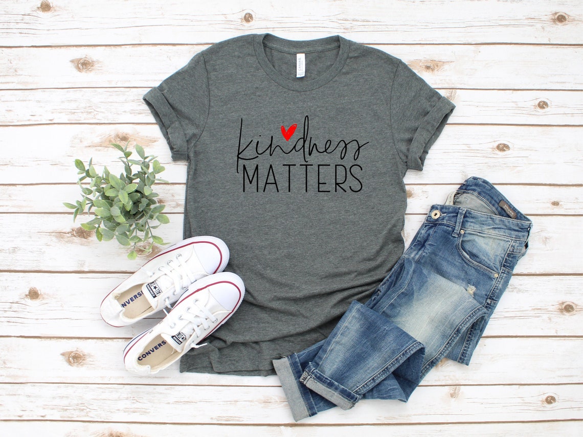 kindness matters tee shirt