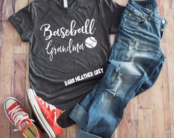 Grandma Baseball Shirt || Baseball Grandma Shirt || Baseball Shirts || Grandma Gifts || Baseball Shirt Gift || Adult Unisex Shirt