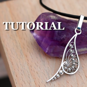 Tutorial de fabricação de filigrana Tutorial de filigrana Faça você mesmo Filigrana de prata Como fazer filigrana