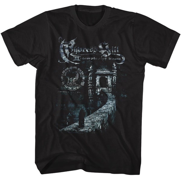 Cypress Hill Temples of Boom Black Shirts